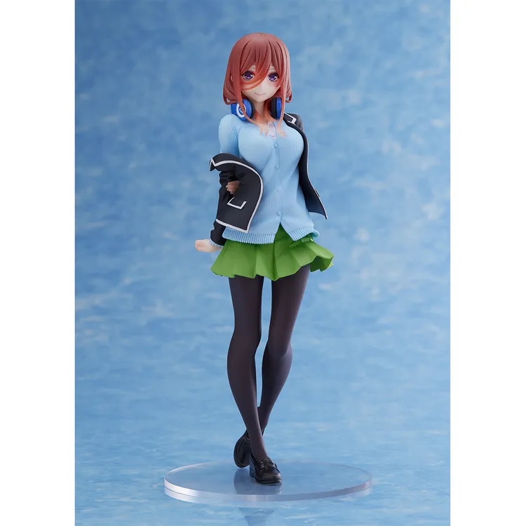 现货正版TAITO 中野三玖 五等分花嫁新娘重置版校服制服景品手办