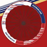 komcas康卡斯KOMCAS飞天波浪限量版公路车轮组
