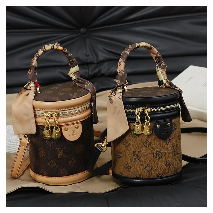 圆筒包新款减龄洋气小包包高级感单肩斜挎包手拎包