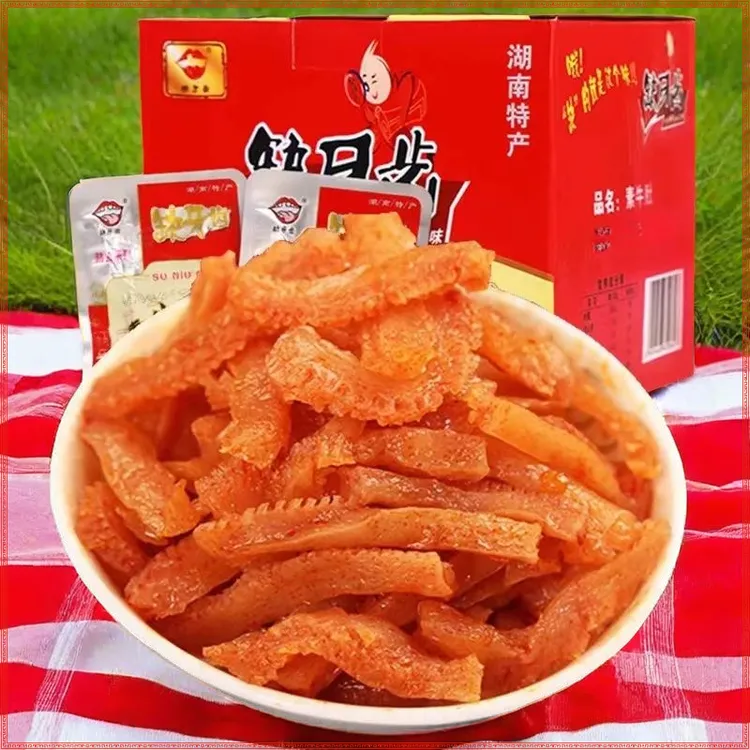 缺牙齿素牛肚素耳尖辣条变态辣香辣味暴辣零食休闲小食品湖南特产