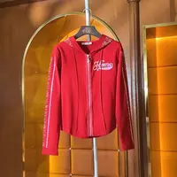 Robert Girme秋冬设计师款时尚轻奢重工休闲上衣#7328