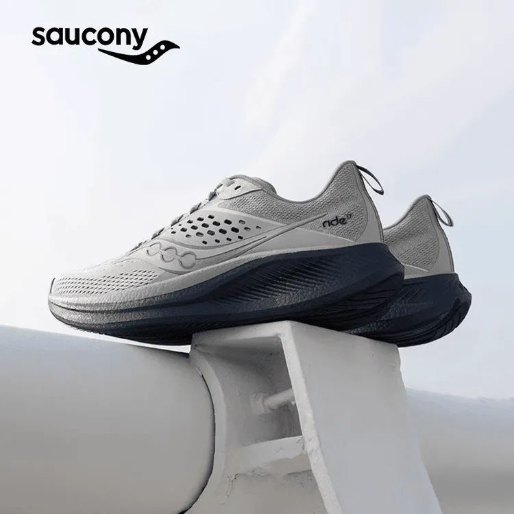 Saucony索康尼RIDE驭途17跑鞋轻便舒适运动鞋透气减震训练跑步鞋