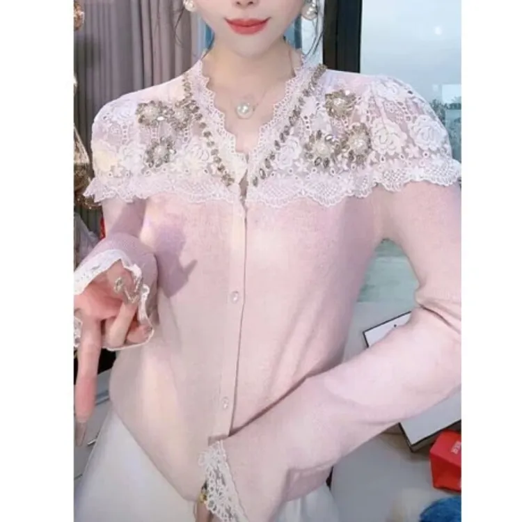 新款6301轻奢打底复古气质显瘦时尚休闲衬衫上衣