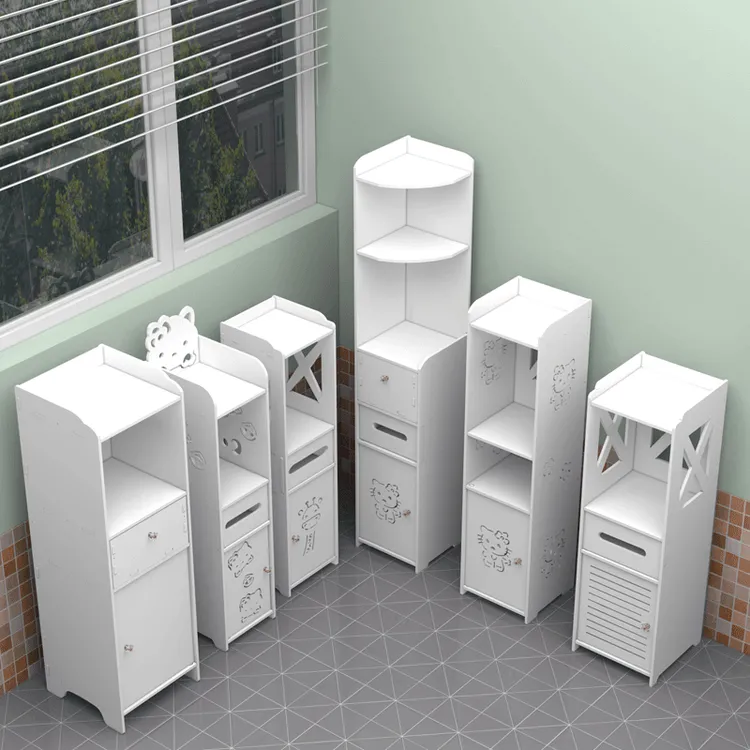 浴室角架收纳柜卫生间落地多功能置物架马桶边柜厕所洗漱台转角柜