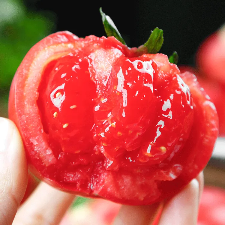 陕西泾阳普罗旺斯水果西红柿酸甜多汁皮薄爽口爆汁口感沙瓤香甜