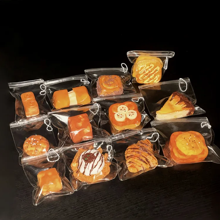 猫机手作 烘焙下午茶 系列捏捏 食品级硅胶厚奶油感新年点心