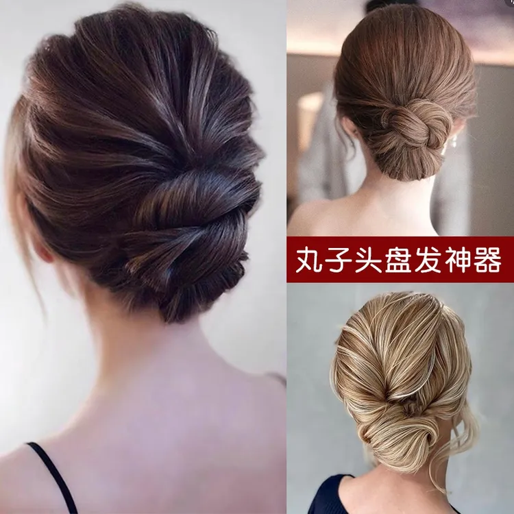 锌合金发饰 盘发工具四齿梳