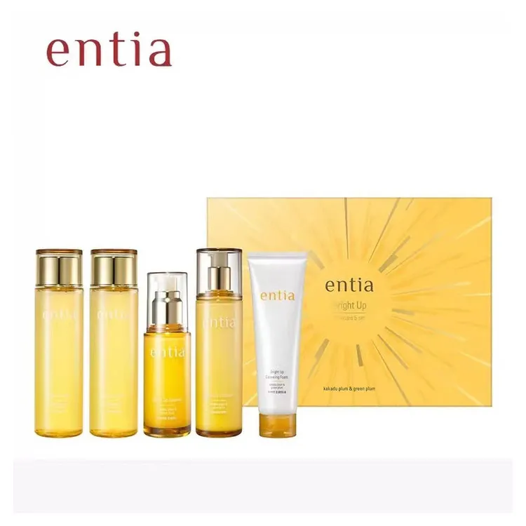 entia/恩沙焕颜亮肤水乳套盒补水保湿清爽水润呵护肌肤