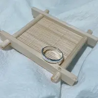 足银戒指 亮面素圈戒指 足银活口戒指手工时尚百搭简约个性