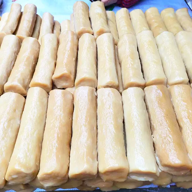 纯手工米豆腐四川大巴山传统农家特产