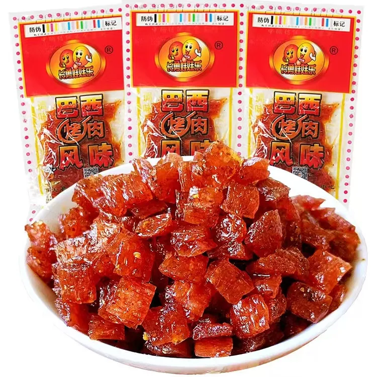 【长勇娃娃乐巴西烤肉风味辣条】回味怀旧零食麻辣休闲儿时小吃零食