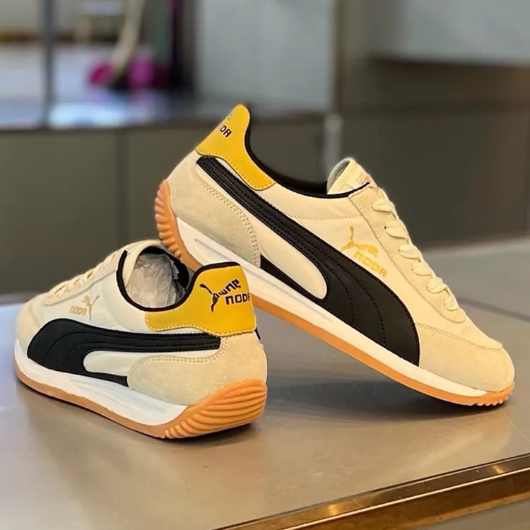 时尚潮流男鞋阿甘鞋2024春季新款透气运动板鞋男士百搭低帮休闲鞋