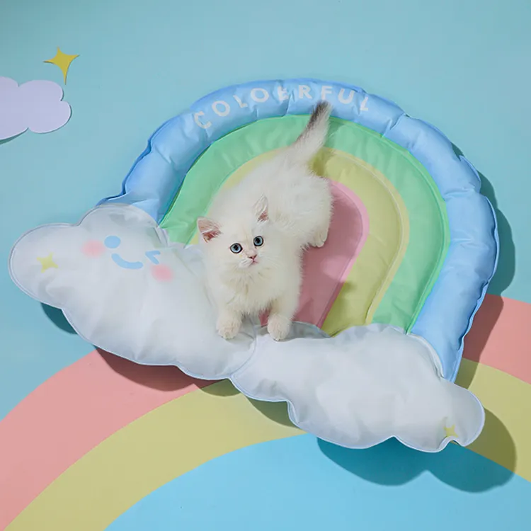 宠物冰垫猫冰窝夏季猫咪睡觉的垫子夏天降温猫咪地垫凉垫凉席宠物