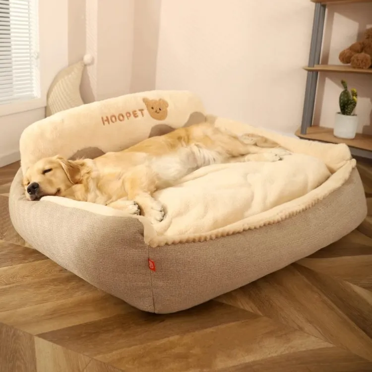 冬季保暖人类狗窝懒人沙发宠物大型犬睡觉猫窝暖冬拆洗超大狗狗床
