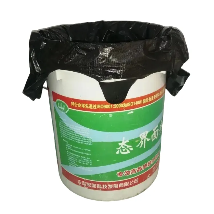 加大加厚油漆桶垃圾袋水桶垃圾袋家用手提黑色垃圾袋厨房大垃圾袋