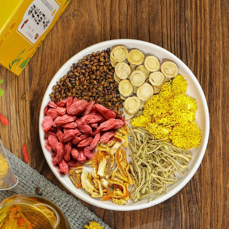 熬夜恢复菊花决明子茶三角包10包菊花枸杞决明子甘草组合花茶