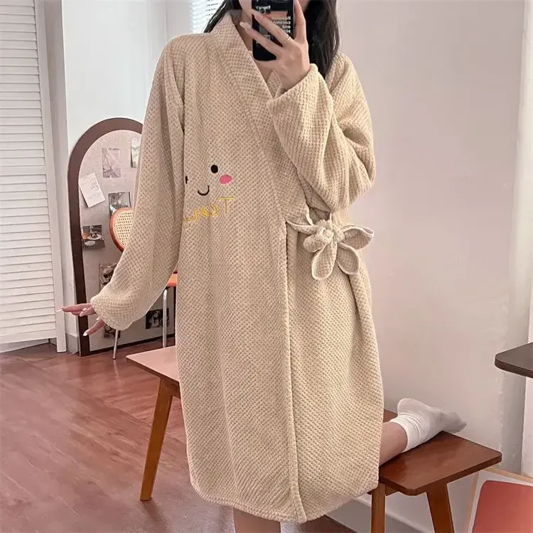 浴巾新款比全棉纯棉可穿式浴袍浴衣女可穿浴裙可穿睡衣夏天T777