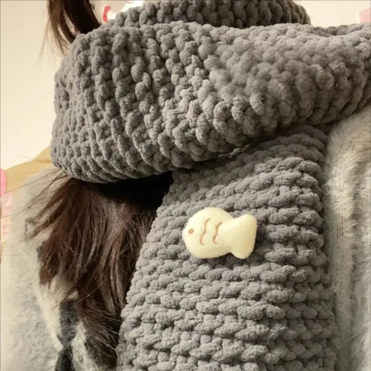 手织围巾神器手工diy冰条毛线团编制材料包送男女朋友情侣秋冬季