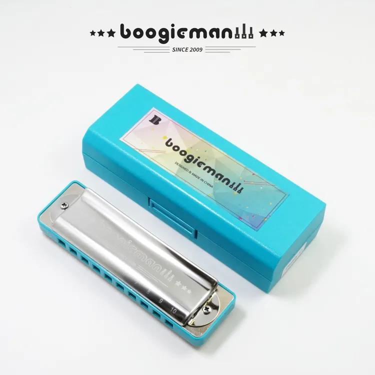 BoogieMan PADDY调音版 十孔布鲁斯蓝调 10孔口琴 BM Boogie man