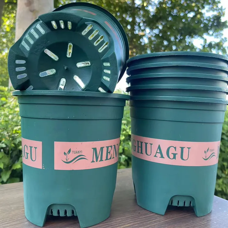 新款清仓180型号高空根加仑盆口径17.5左右高17.5左右6个盆送托盘