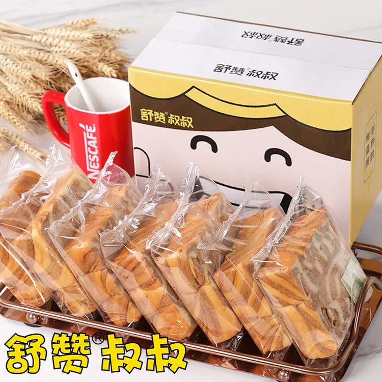 【官方正品】舒赞叔叔厚切吐司面手工厚切代餐舒赞食品正品笋0g