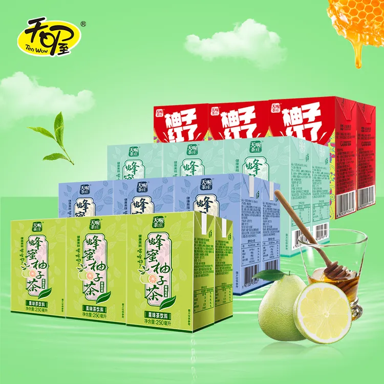 Ten Wow/天喔 蜂蜜柚子茶原柚/红柚/白茶/乌龙经典饮料清爽水饮
