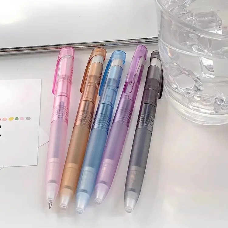 ZEBRA/斑马牌新品冰透限定日本JJZ66限定中性笔blen减振签字笔黑