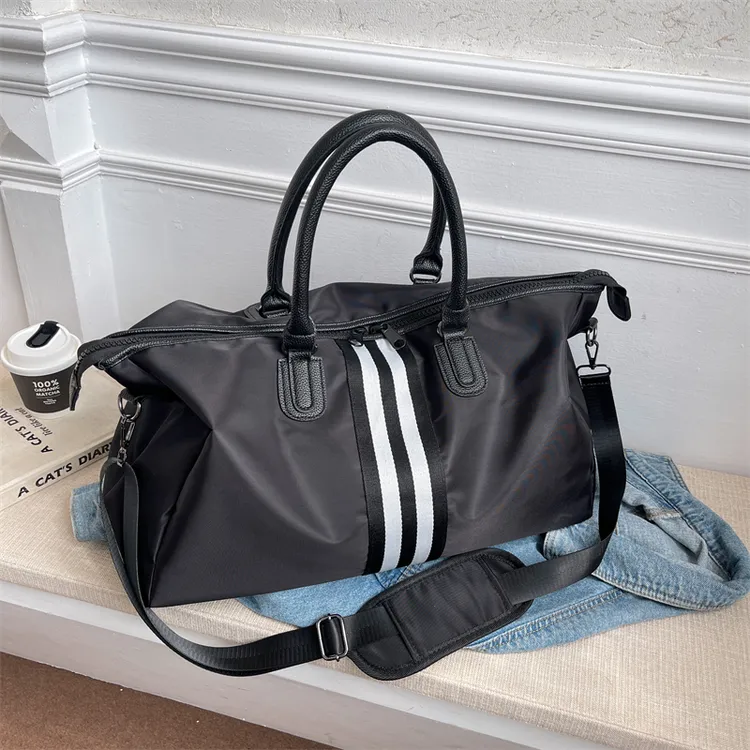 斜挎包出差健身旅行包单肩包男士挎包手提休闲包行李包收纳旅行袋