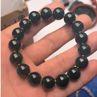 正经翡翠精工手串时尚百搭女士情侣老型单圈玉手串精美