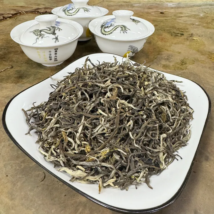 津桂花茶【六窨大龙毫】浓香口粮试喝茉莉毛峰新茶袋装厂家直销实惠