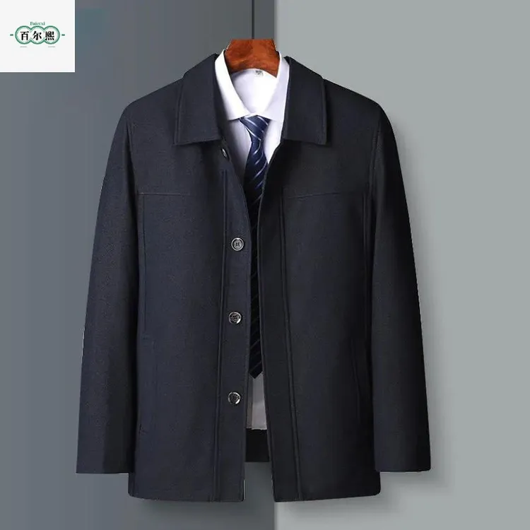 50-60岁外套男爸爸装老年人爷爷衣服中年款外穿加大加肥新款夹克