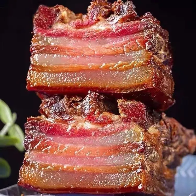 烟熏五花腊肉湖北恩施特产正宗农家古法肥瘦土猪肉柴火熏制透亮