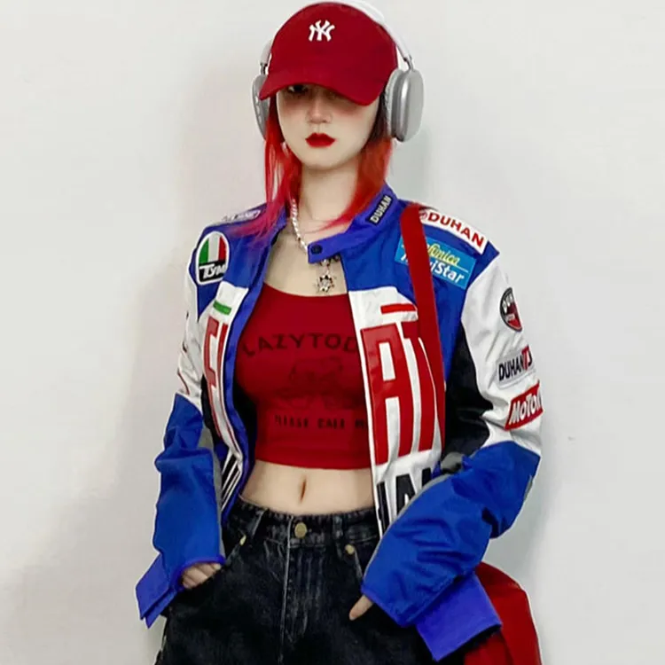 杜汉骑行服摩托车男女四季082衣服越野防摔机车服夹克赛车服套装
