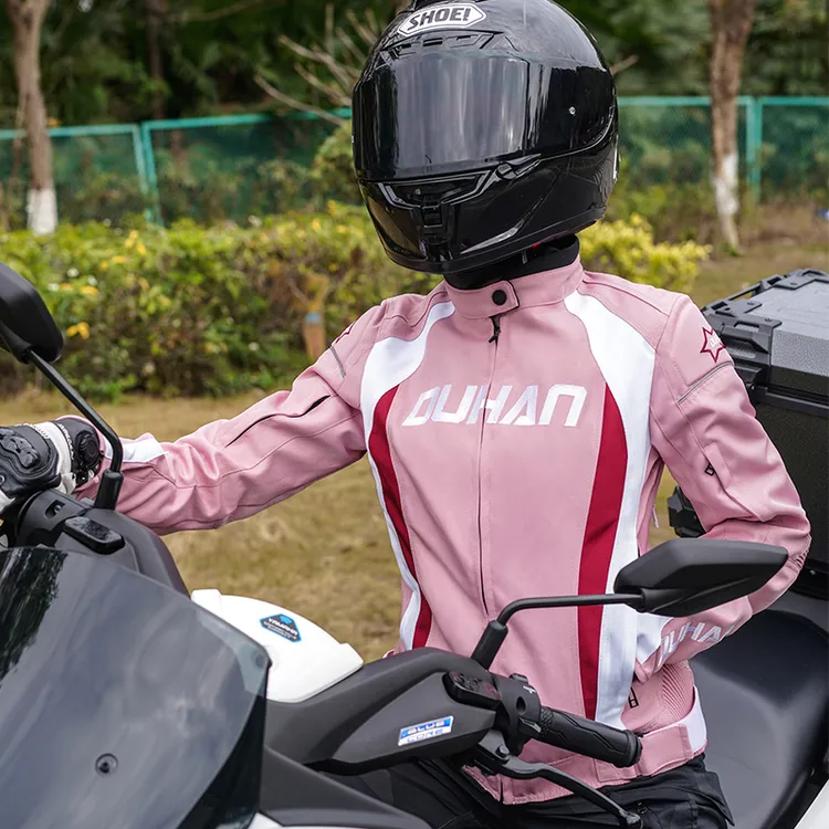 杜汉摩托车骑行服机车防摔通风透气赛车服防摔装备女款骑士服四季