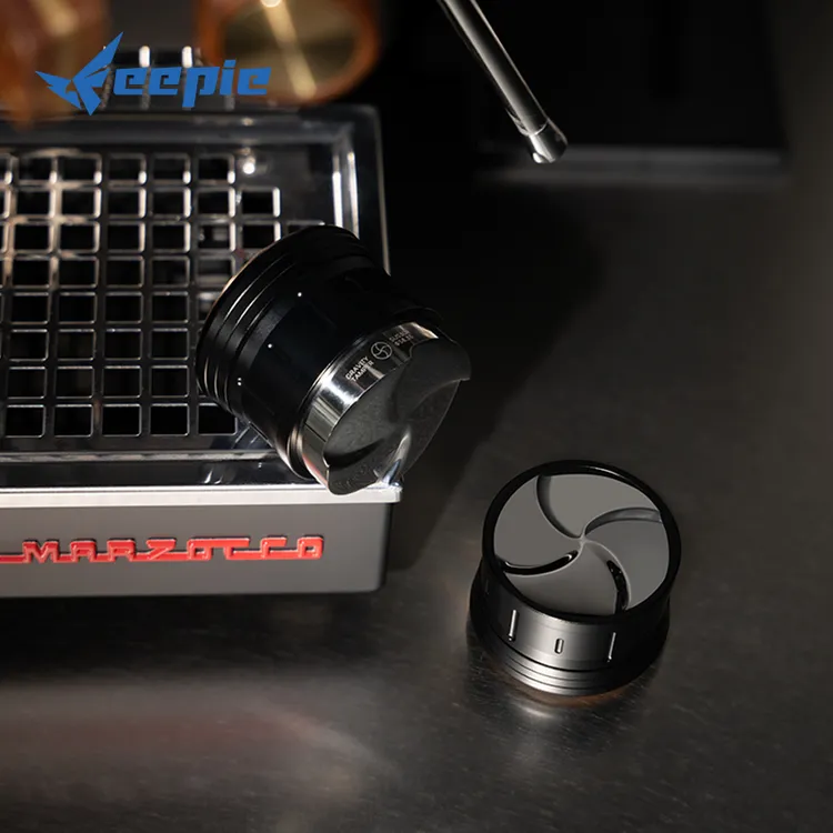 feepie啡派木韵系列旋风重力布粉器意式咖啡布粉器自适应高度58mm