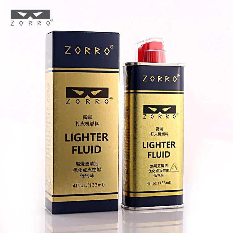 zorro佐罗二代打火机煤油新款原装133ml专用通用燃油耗材打火机油