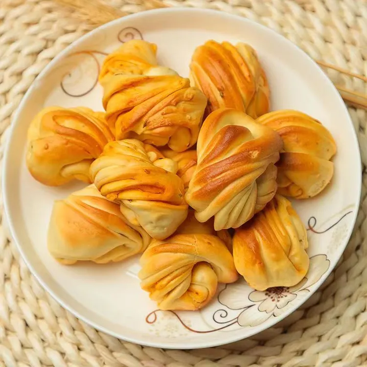 烤馍 烤花卷 烤花馍 干馍馍 烤馒头酥脆独立包装非油炸办公室零食