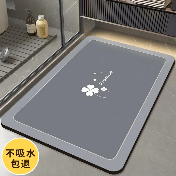 软硅藻吸水垫入户门高档速干脚垫卫生间地垫厨房爆款主卧次卧地毯