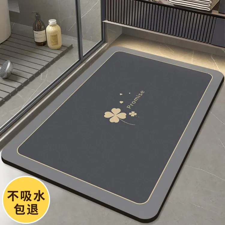 软硅藻吸水垫入户门高档防滑浴室吸水垫子速干脚垫卫生间地垫厨房