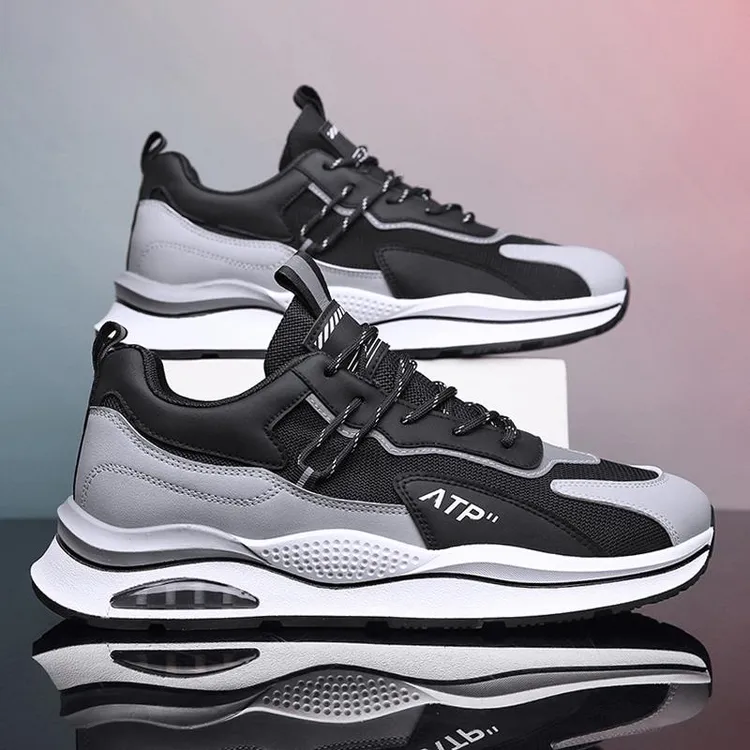 男鞋夏季透气防臭薄款休闲跑步网面网鞋男士阿甘运动鞋百搭潮鞋子