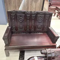 永鸿家具实木家具金典万字双人位休闲