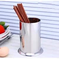 不锈钢筷子筒吸管筒筷架沥水架筷笼笔筒筷子盒餐具架置物架收纳盒