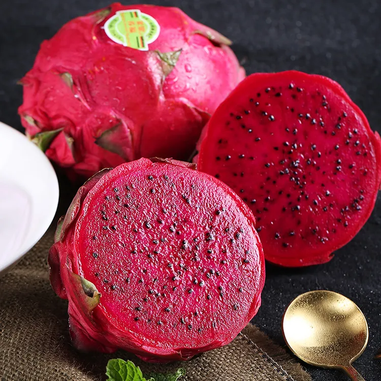 源乐妈海南红心火龙果新鲜水果基地直供礼盒装顺丰包邮金都一号甜