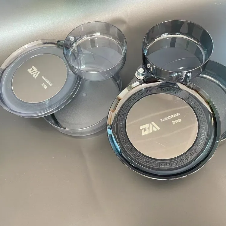 新款全磁拉饵盘开饵盘饵料盆强磁饵盆钓箱钓椅拉饵盘多功能饵料盒