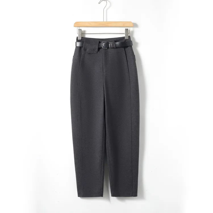 【镰刀裤】宽松香蕉裤女2025秋冬新款时尚百搭加厚款高档休闲哈伦裤