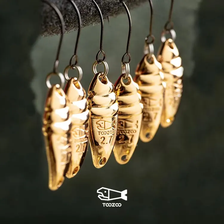 天宗路亚小亮片冰淇淋马口亮片红尾翘嘴马口军鱼路亚假饵微物亮片