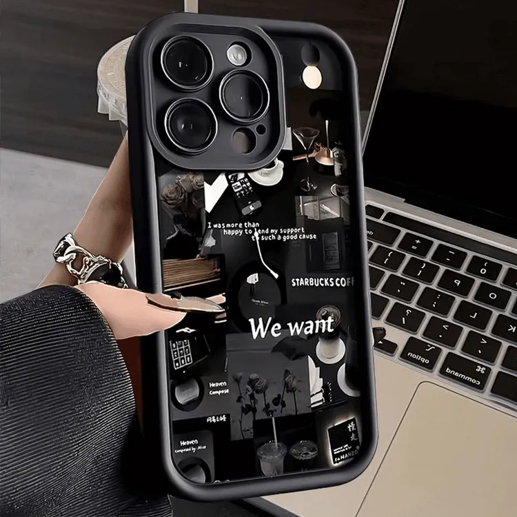生活碎片苹果15promax手机壳iPhone14软硅胶13高级12全包11+X