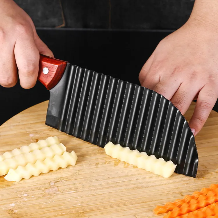 狼牙土豆波浪刀家用专用切土豆刀波浪型花式切条神器薯格工具
