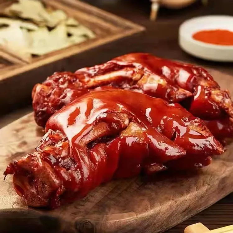 酱香卤猪蹄整只500g真空包装开袋即食下酒菜熟食