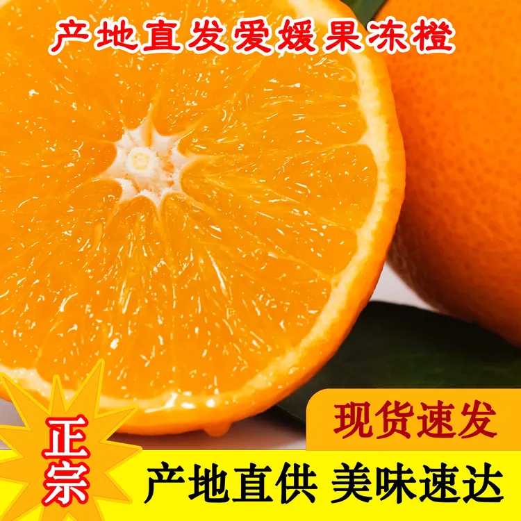 爱媛果冻橙自家果园现采现发包邮爱媛38号新鲜香甜皮薄现摘